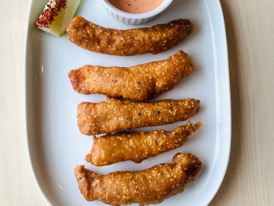 Fried Sesame Dory