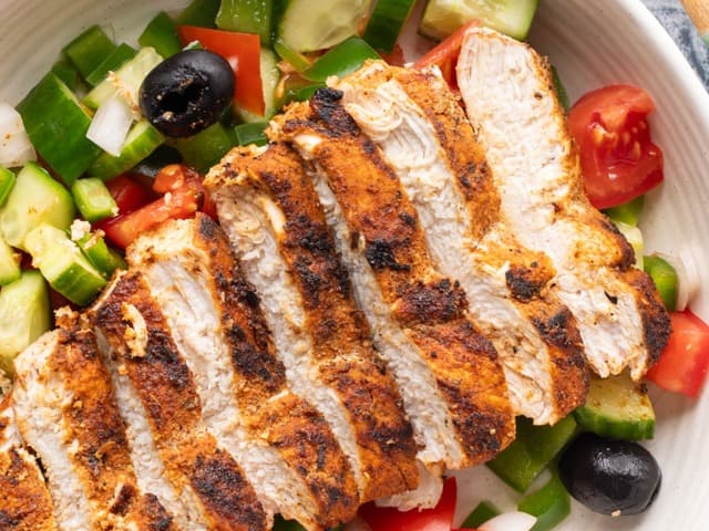 Spanish Grilled Chicken Salad