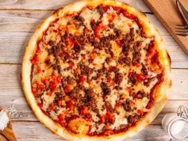 Beef Bolognese Pizza
